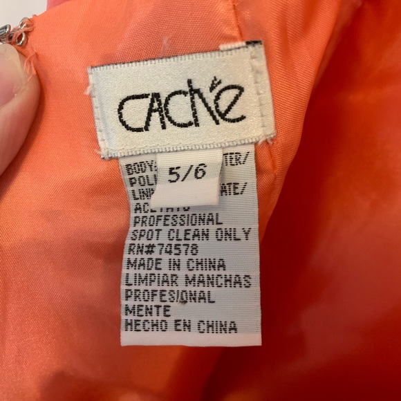 ☀️Cache Coral Strapless Evening Gown☀️ - Picture 7 of 8